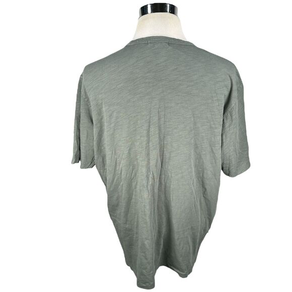 Forty Five T-Shirt Men's 3XL XXXL Green Heather 100% Cotton Pullover Tee Pocket - Picture 4 of 9